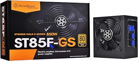 SilverStone 850W 80 PLUS Gold Power Supply SilverStone 850W 80 PLUS Gold Power Supply